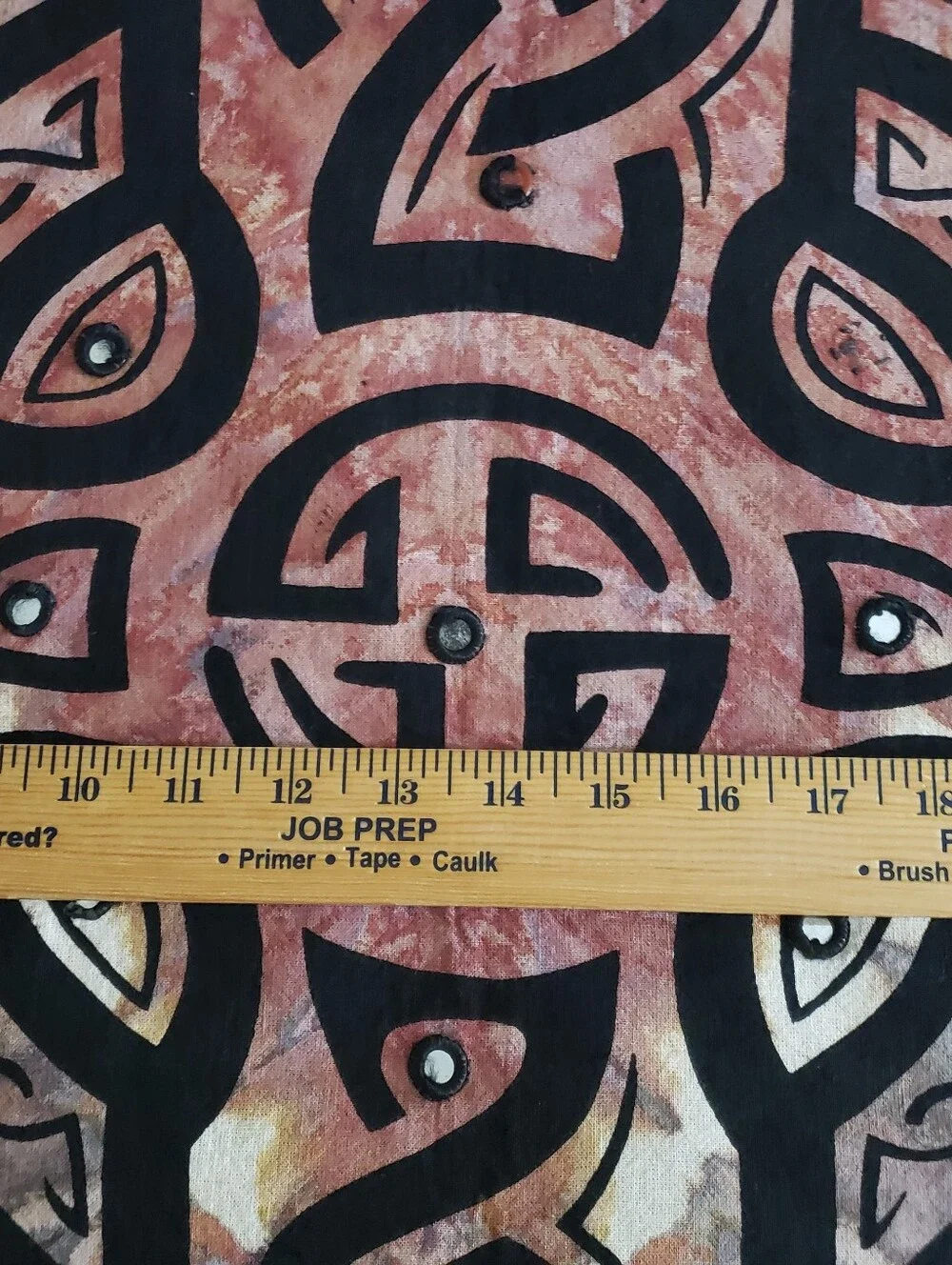 Vintage Gypsy Rose Celtic Cross Tapestry Handcrafted India 80x54 Boho Mirrors
